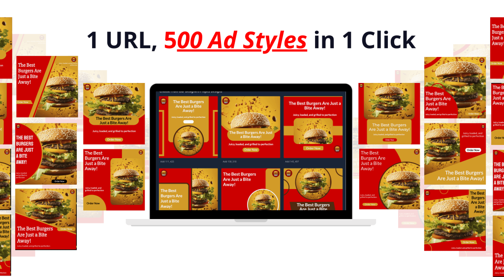 With AdPreso AI get 500 Ad style with 1URL